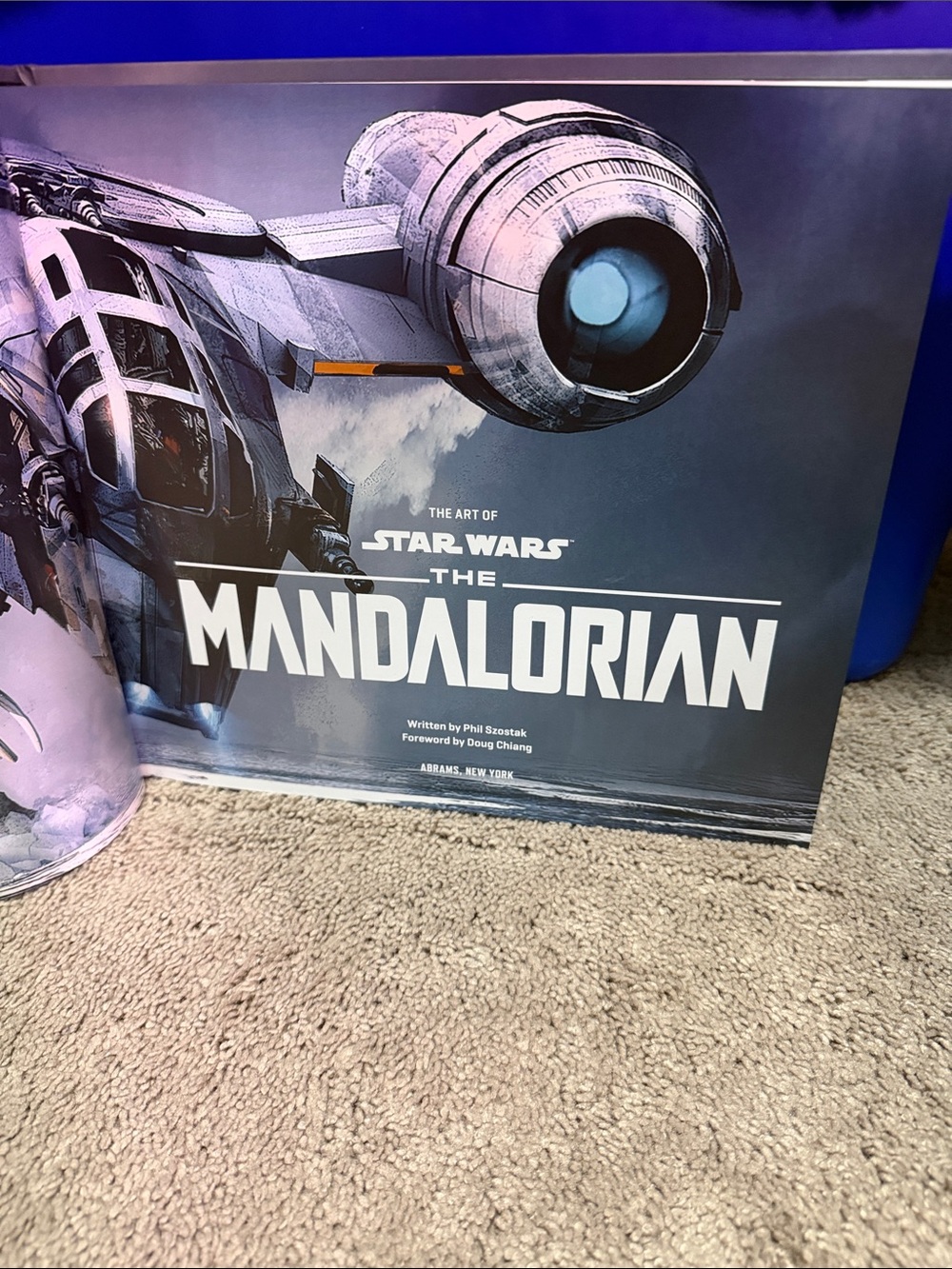 Star Wars The Mandalorian Art Book - Blue and Gray Cover